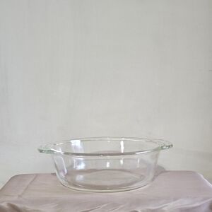 Fire King‎ Clear Glass Casserole Baking Dish